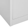 Stella Homewares Locker Cabinets 2 pcs Light Grey 90x45x92.5 cm Steel