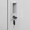 Stella Homewares Locker Cabinets 2 pcs Light Grey 90x45x92.5 cm Steel