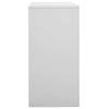 Stella Homewares Locker Cabinets 5 pcs Light Grey 90x45x92.5 cm Steel