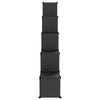 Stella Homewares Storage Cube Organiser with 15 Cubes Black PP