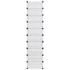 Stella Homewares Shoe Rack Transparent 44x32x174 cm PP