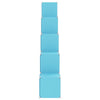 Stella Homewares Cube Storage Cabinet for Kids with 15 Cubes Blue PP