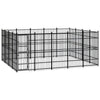 Stella Homewares Outdoor Dog Kennel Steel 18.43 m²
