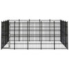 Stella Homewares Outdoor Dog Kennel Steel 18.43 m²