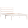 Stella Homewares Bed Frame without Mattress 90x190 cm White