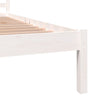 Stella Homewares Bed Frame without Mattress 90x190 cm White