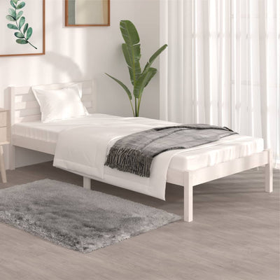 Stella Homewares Bed Frame without Mattress 90x190 cm White