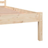 Stella Homewares Bed Frame without Mattress 135x190 cm