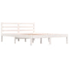 Stella Homewares Bed Frame without Mattress White 135x190 cm