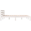 Stella Homewares Bed Frame without Mattress White 135x190 cm