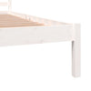 Stella Homewares Bed Frame without Mattress White 135x190 cm