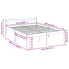 Stella Homewares Senior Bed without Mattress 150x200 cm