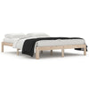 Stella Homewares Bed Frame without Mattress Solid Wood 150x200 cm