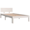 Stella Homewares Bed Frame without Mattress White 90x190 cm