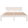 Stella Homewares Bed Frame without Mattress White 135x190 cm