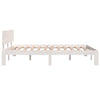 Stella Homewares Bed Frame without Mattress White 135x190 cm