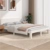 Stella Homewares Bed Frame without Mattress White 135x190 cm