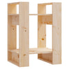 Stella Homewares Book Cabinet/Room Divider 41x35x57 cm Solid Wood Pine