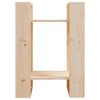 Stella Homewares Book Cabinet/Room Divider 41x35x57 cm Solid Wood Pine