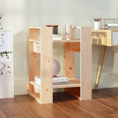 Stella Homewares Book Cabinet/Room Divider 41x35x57 cm Solid Wood Pine
