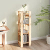 Stella Homewares Book Cabinet/Room Divider 41x35x125 cm Solid Wood Pine