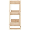 Stella Homewares Book Cabinet/Room Divider 60x35x91 cm Solid Wood Pine