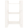 Stella Homewares Book Cabinet/Room Divider White 60x35x91 cm Solid Wood Pine