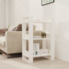 Stella Homewares Book Cabinet/Room Divider White 60x35x91 cm Solid Wood Pine