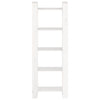 Stella Homewares Book Cabinet/Room Divider White 60x35x160 cm Solid Wood