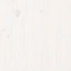 Stella Homewares Book Cabinet/Room Divider White 60x35x160 cm Solid Wood