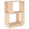 Stella Homewares Book Cabinet/Room Divider 51x25x70 cm Solid Wood Pine