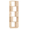Stella Homewares Book Cabinet/Room Divider 51x25x163.5 cm Solid Wood Pine