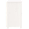 Stella Homewares Bedside Cabinets 2 pcs White 50x35x61.5 cm Solid Wood Pine