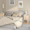 Stella Homewares Bedside Cabinets 2 pcs 40x35x61.5 cm Solid Wood Pine