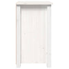 Stella Homewares Bedside Cabinets 2 pcs White 40x35x61.5 cm Solid Wood Pine