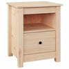 Stella Homewares Bedside Cabinet 40x35x49 cm Solid Wood Pine