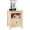 Stella Homewares Bedside Cabinet 40x35x49 cm Solid Wood Pine