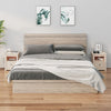 Stella Homewares Bedside Cabinets 2 pcs 40x35x49 cm Solid Wood Pine