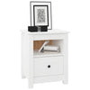 Stella Homewares Bedside Cabinets 2 pcs White 40x35x49 cm Solid Wood Pine