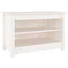 Stella Homewares Shoe Bench White 70x38x45.5 cm Solid Wood Pine