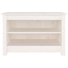 Stella Homewares Shoe Bench White 70x38x45.5 cm Solid Wood Pine