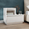 Stella Homewares Bedside Cabinets 2 pcs White 60x34x51 cm Solid Wood Pine