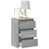 Stella Homewares Bed Cabinets 2 pcs  Grey Sonoma 40x35x62.5 cm Engineered Wood