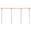 Stella Homewares Pergola Bamboo 385x40x205 cm