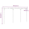 Stella Homewares Pergola Bamboo 385x40x205 cm