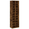 Stella Homewares Shoe Cabinet Smoked Oak 54x34x183 cm Engineered Wood