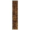 Stella Homewares Shoe Cabinet Smoked Oak 54x34x183 cm Engineered Wood