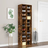 Stella Homewares Shoe Cabinet Smoked Oak 54x34x183 cm Engineered Wood