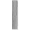 Stella Homewares Shoe Cabinet Grey Sonoma 54x34x183 cm Engineered Wood