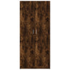 Stella Homewares Wardrobe Smoked Oak 80x52x180 cm Engineered Wood